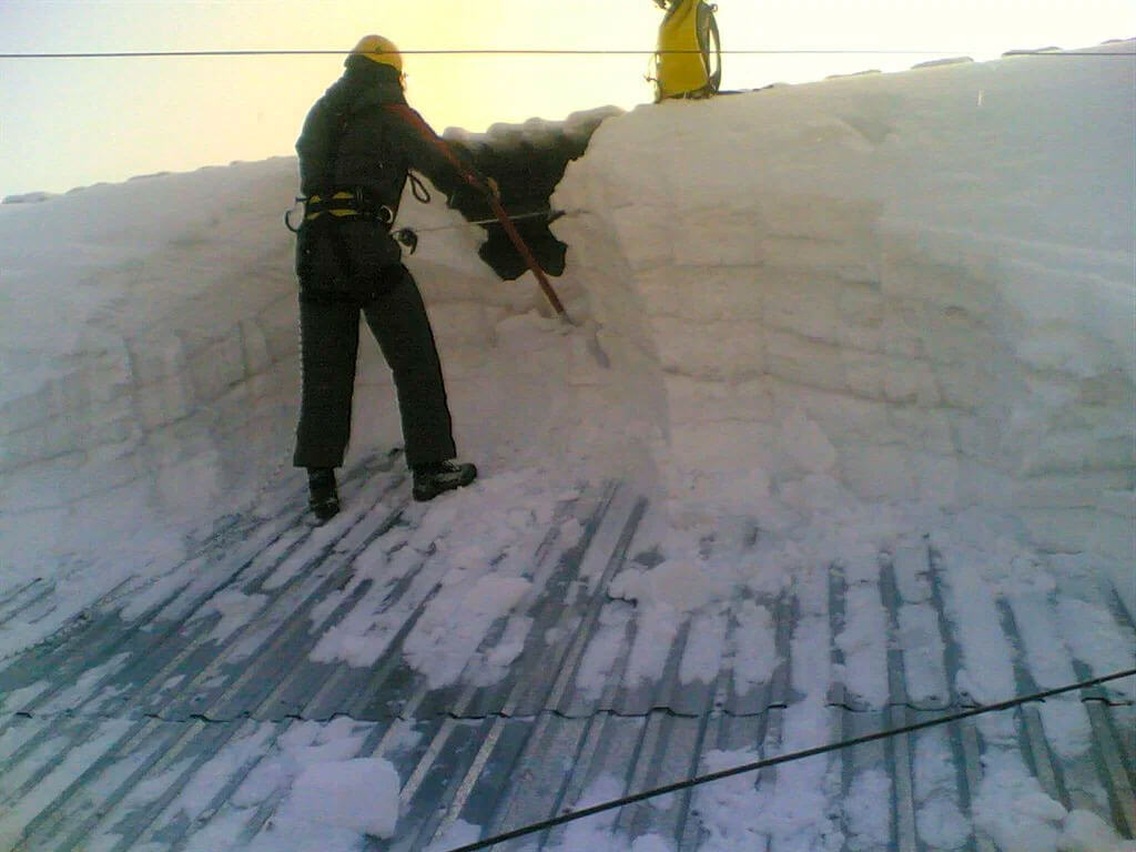 Уборка снега цена в Омске